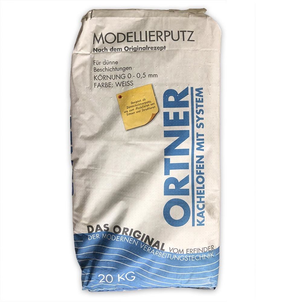 Ofenputz Modellierputz Körnung 0 05mm 20kg