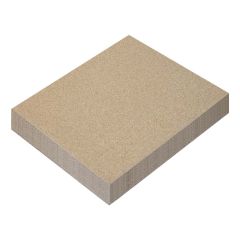 Vermiculite Platte 800x600x70mm 600KGm³ Schamotte-Shop.de