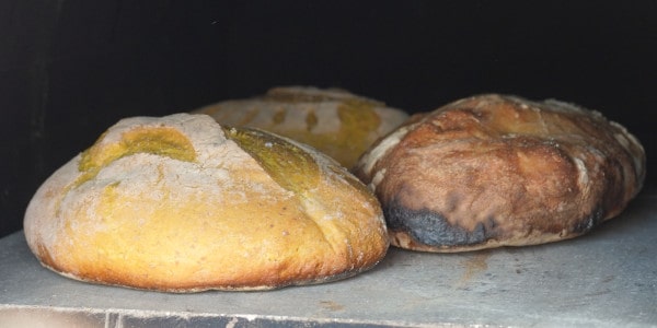 Brot im Holzbackofen backen