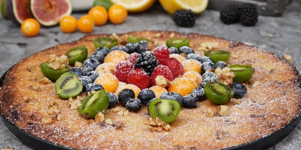 Rezept: Jumbo Cookie Pizza aus dem Pizzaofen